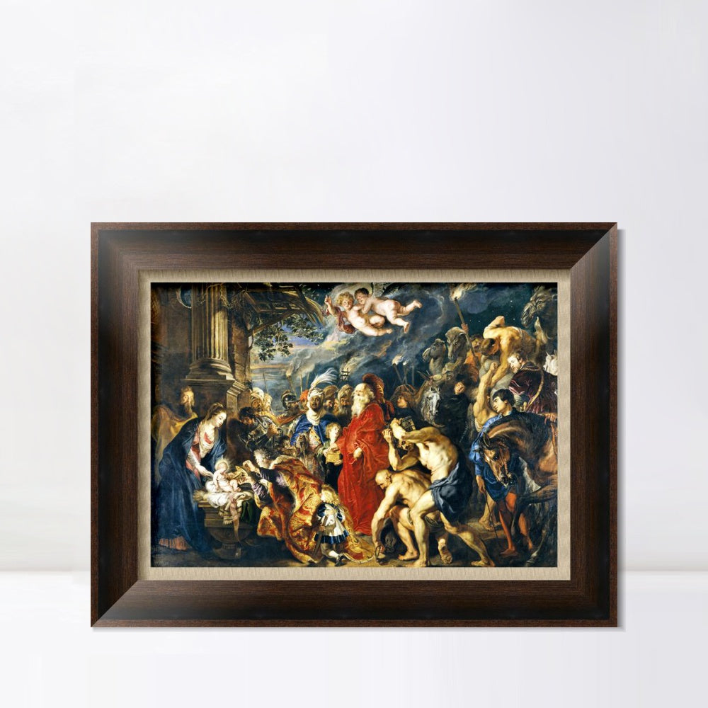INVIN ART Framed Canvas Art Giclee Print Series#166 by Peter Paul Rubens Wall Art