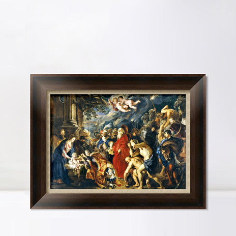 INVIN ART Framed Canvas Art Giclee Print Series#166 by Peter Paul Rubens Wall Art Living Room Home Office Decorations
