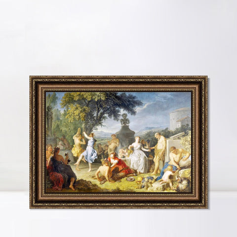 INVIN ART Framed Canvas Art Giclee Print Series#171 by Peter Paul Rubens Wall Art Living Room Home Office Decorations