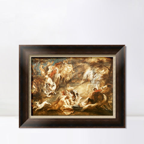 INVIN ART Framed Canvas Art Giclee Print Series#172 by Peter Paul Rubens Wall Art Living Room Home Office Decorations