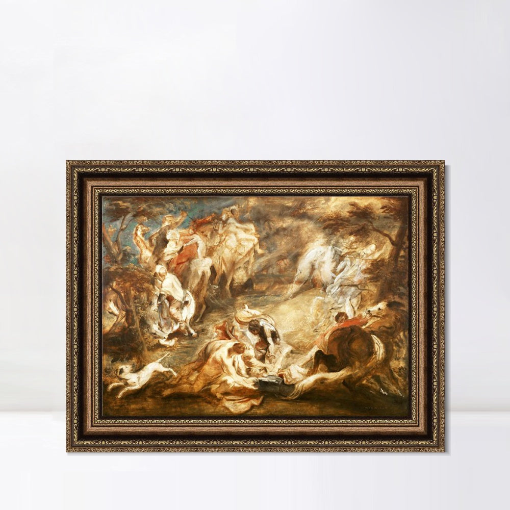 INVIN ART Framed Canvas Art Giclee Print Series#172 by Peter Paul Rubens Wall Art