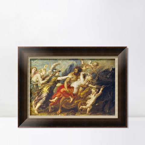 INVIN ART Framed Canvas Art Giclee Print Series#175 by Peter Paul Rubens Wall Art Living Room Home Office Decorations