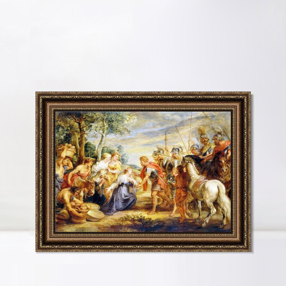 INVIN ART Framed Canvas Art Giclee Print Series#176 by Peter Paul Rubens Wall Art