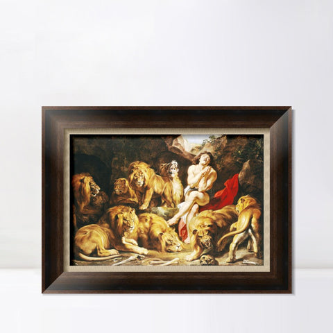 INVIN ART Framed Canvas Art Giclee Print Series#177 by Peter Paul Rubens Wall Art Living Room Home Office Decorations