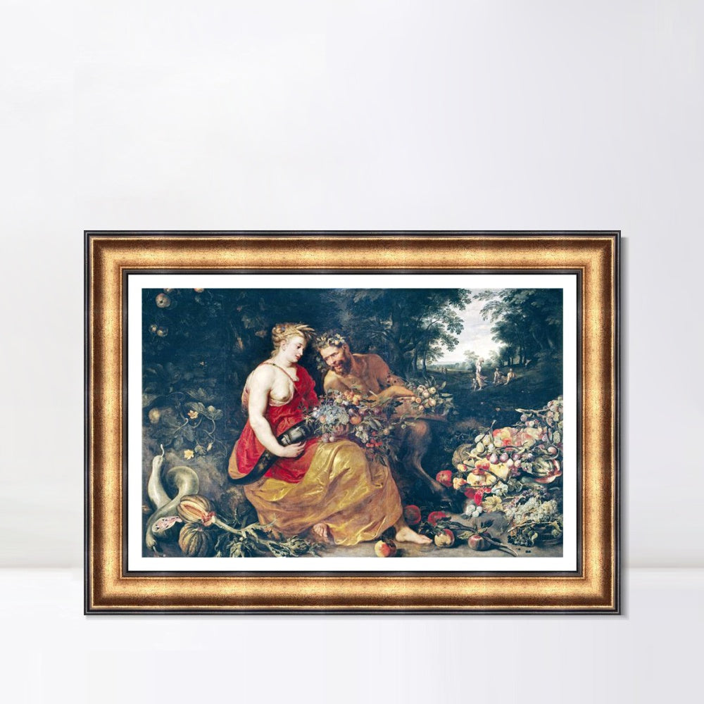 INVIN ART Framed Canvas Art Giclee Print Series#178 by Peter Paul Rubens Wall Art