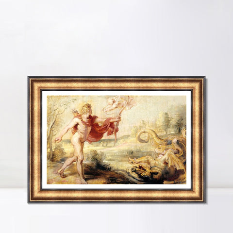 INVIN ART Framed Canvas Art Giclee Print Series#179 by Peter Paul Rubens Wall Art Living Room Home Office Decorations
