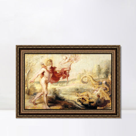 INVIN ART Framed Canvas Art Giclee Print Series#179 by Peter Paul Rubens Wall Art Living Room Home Office Decorations
