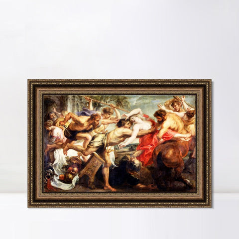 INVIN ART Framed Canvas Art Giclee Print Series#180 by Peter Paul Rubens Wall Art Living Room Home Office Decorations