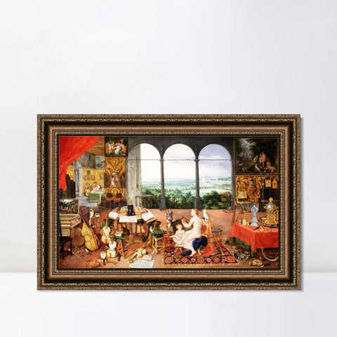 INVIN ART Framed Canvas Art Giclee Print Series#181 by Peter Paul Rubens Wall Art Living Room Home Office Decorations