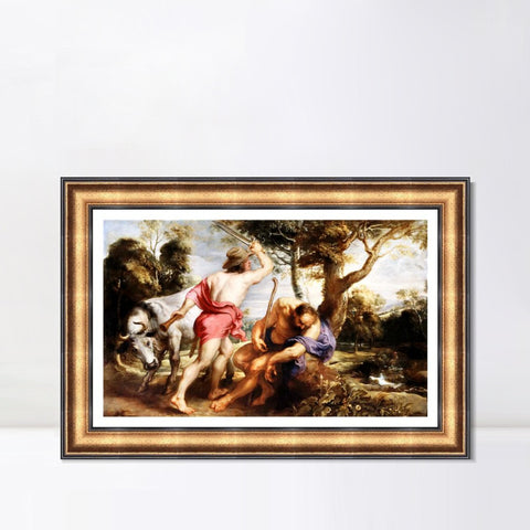INVIN ART Framed Canvas Art Giclee Print Series#182 by Peter Paul Rubens Wall Art Living Room Home Office Decorations