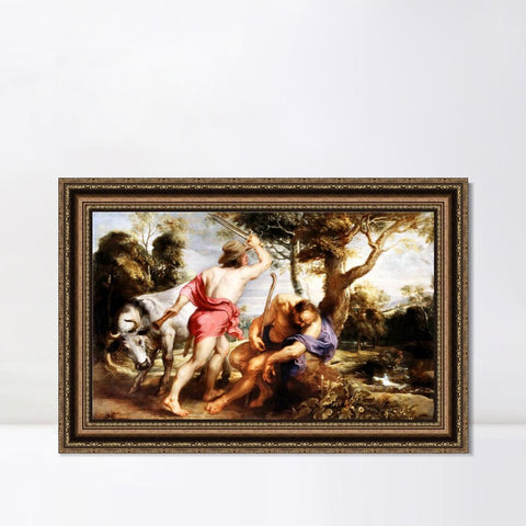 INVIN ART Framed Canvas Art Giclee Print Series#182 by Peter Paul Rubens Wall Art Living Room Home Office Decorations
