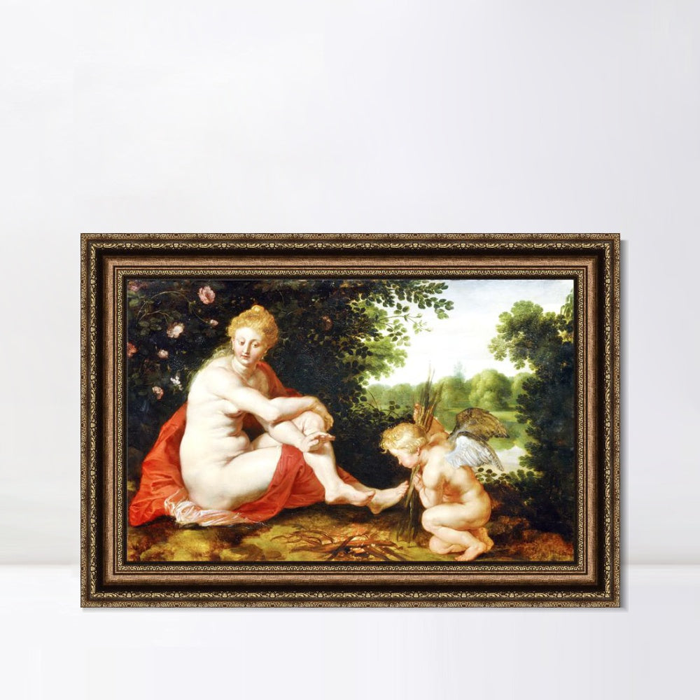 INVIN ART Framed Canvas Art Giclee Print Series#185 by Peter Paul Rubens Wall Art