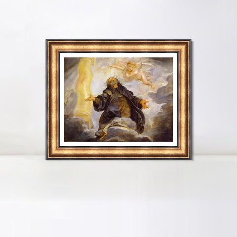 INVIN ART Framed Canvas Art Giclee Print Series#188 by Peter Paul Rubens Wall Art Living Room Home Office Decorations