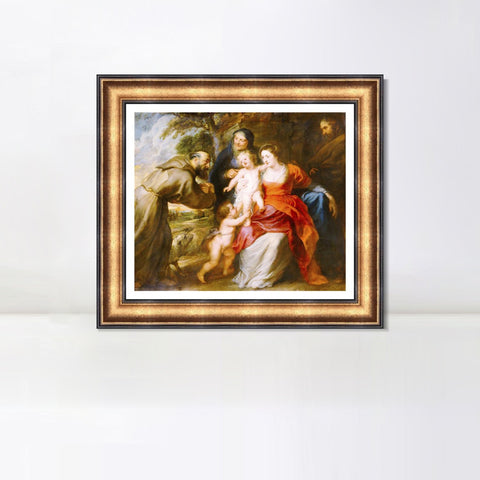 INVIN ART Framed Canvas Art Giclee Print Series#190 by Peter Paul Rubens Wall Art Living Room Home Office Decorations