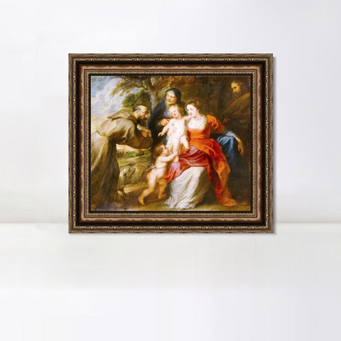INVIN ART Framed Canvas Art Giclee Print Series#190 by Peter Paul Rubens Wall Art Living Room Home Office Decorations