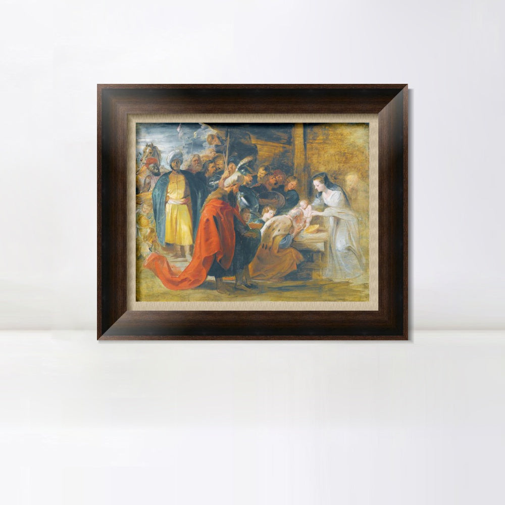 INVIN ART Framed Canvas Art Giclee Print Series#191 by Peter Paul Rubens Wall Art