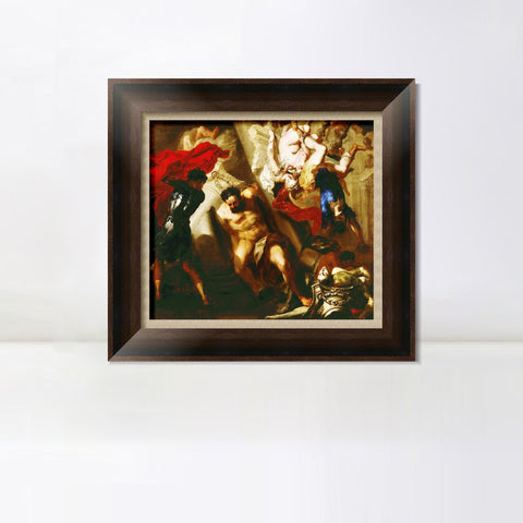 INVIN ART Framed Canvas Art Giclee Print Series#193 by Peter Paul Rubens Wall Art Living Room Home Office Decorations
