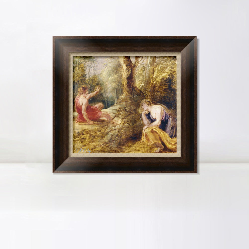 INVIN ART Framed Canvas Art Giclee Print Series#194 by Peter Paul Rubens Wall Art