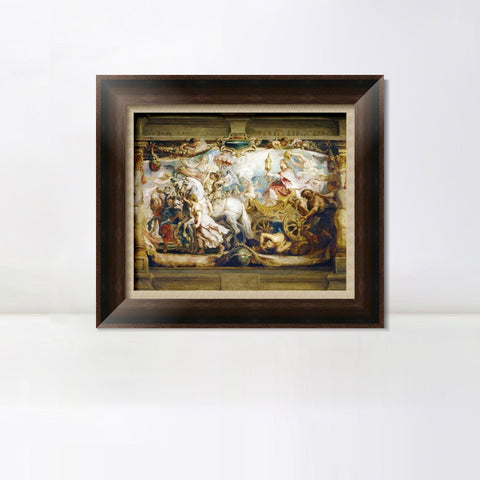 INVIN ART Framed Canvas Art Giclee Print Series#195 by Peter Paul Rubens Wall Art Living Room Home Office Decorations