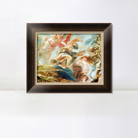INVIN ART Framed Canvas Art Giclee Print Series#197 by Peter Paul Rubens Wall Art Living Room Home Office Decorations