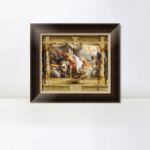 INVIN ART Framed Canvas Art Giclee Print Series#199 by Peter Paul Rubens Wall Art Living Room Home Office Decorations