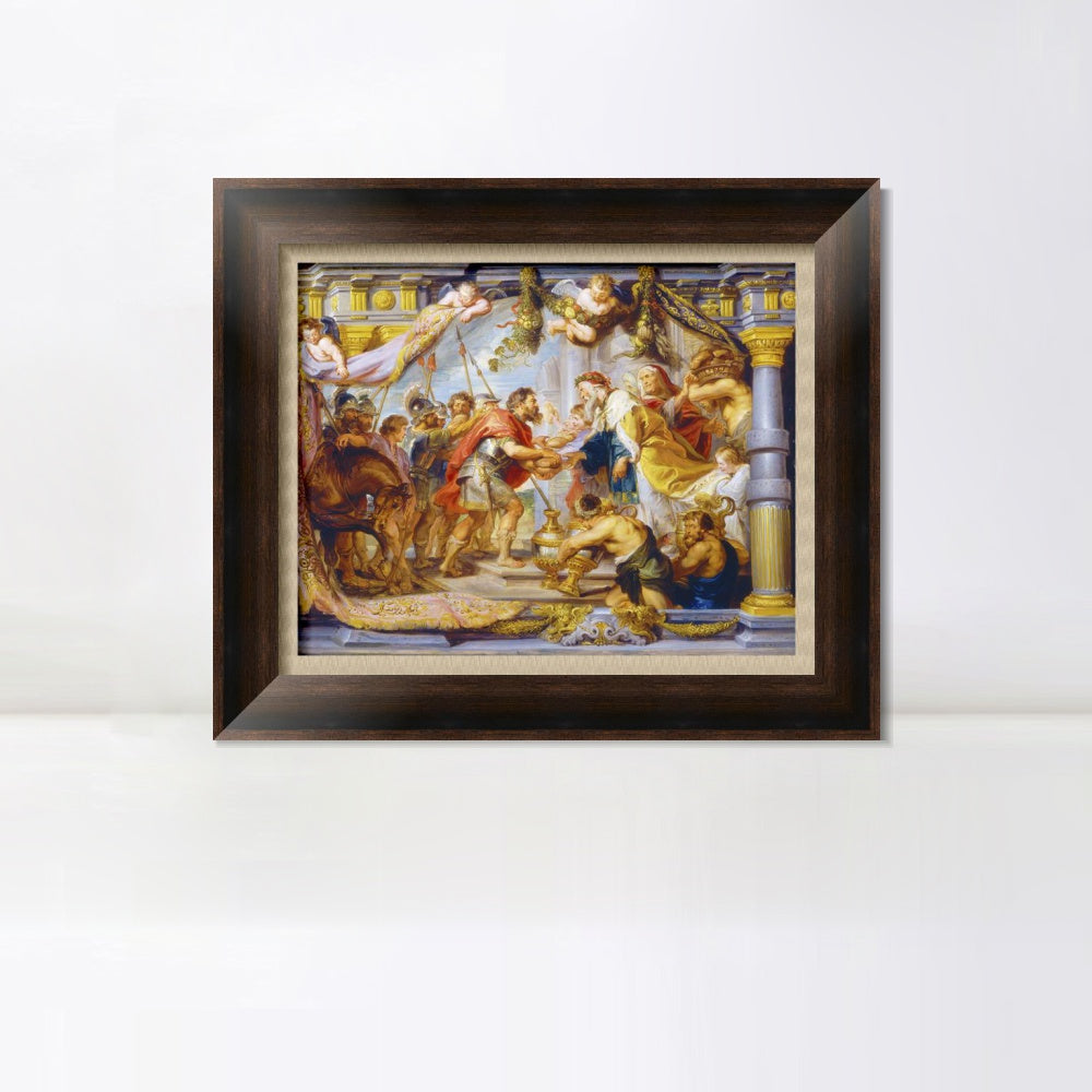 INVIN ART Framed Canvas Art Giclee Print Series#200 by Peter Paul Rubens Wall Art