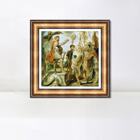 INVIN ART Framed Canvas Art Giclee Print Series#201 by Peter Paul Rubens Wall Art Living Room Home Office Decorations