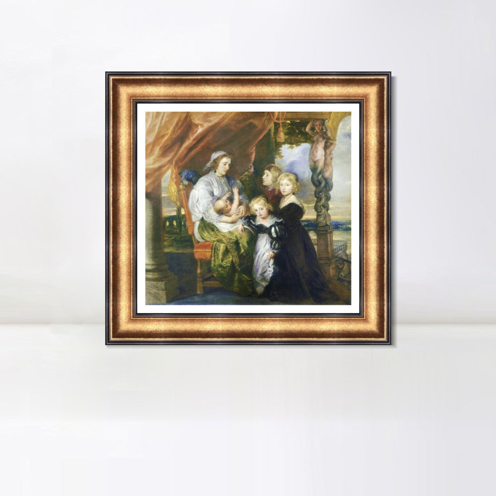 INVIN ART Framed Canvas Art Giclee Print Series#202 by Peter Paul Rubens Wall Art