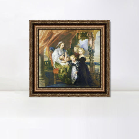 INVIN ART Framed Canvas Art Giclee Print Series#202 by Peter Paul Rubens Wall Art Living Room Home Office Decorations