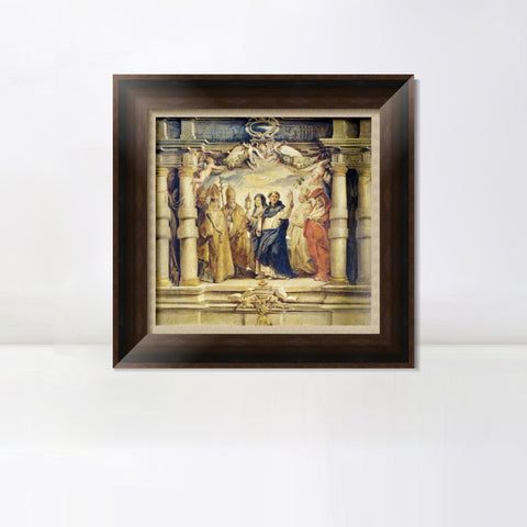 INVIN ART Framed Canvas Art Giclee Print Series#203 by Peter Paul Rubens Wall Art Living Room Home Office Decorations