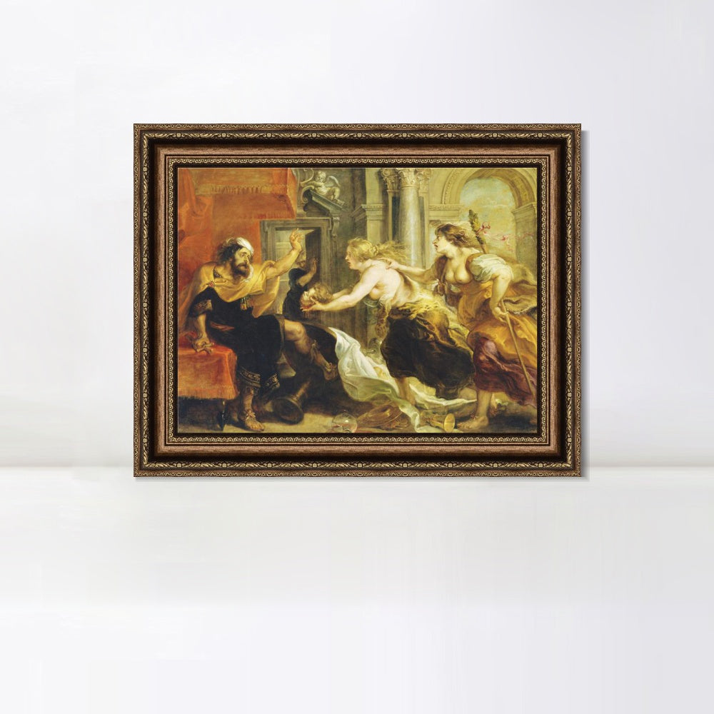 INVIN ART Framed Canvas Art Giclee Print Series#205 by Peter Paul Rubens Wall Art