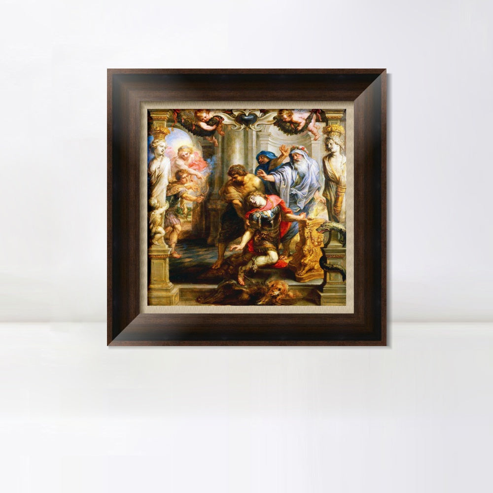 INVIN ART Framed Canvas Art Giclee Print Series#207 by Peter Paul Rubens Wall Art