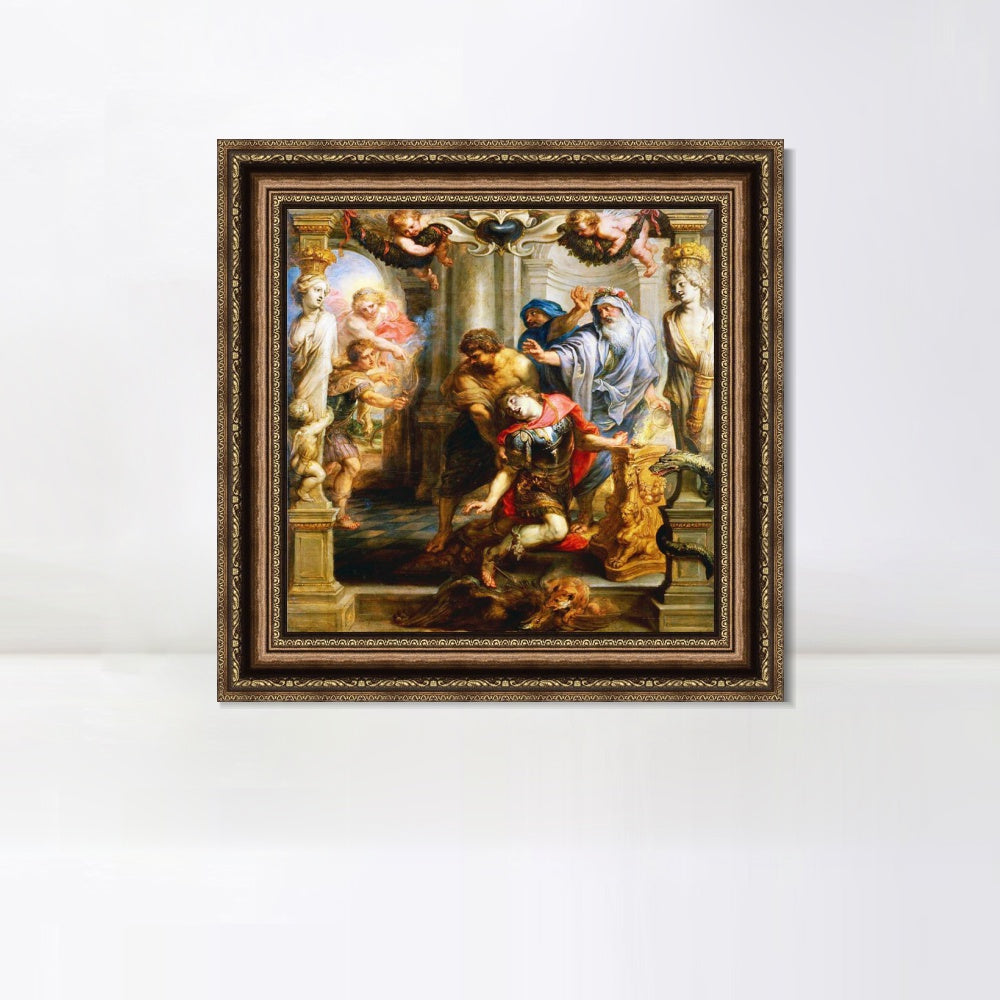 INVIN ART Framed Canvas Art Giclee Print Series#207 by Peter Paul Rubens Wall Art