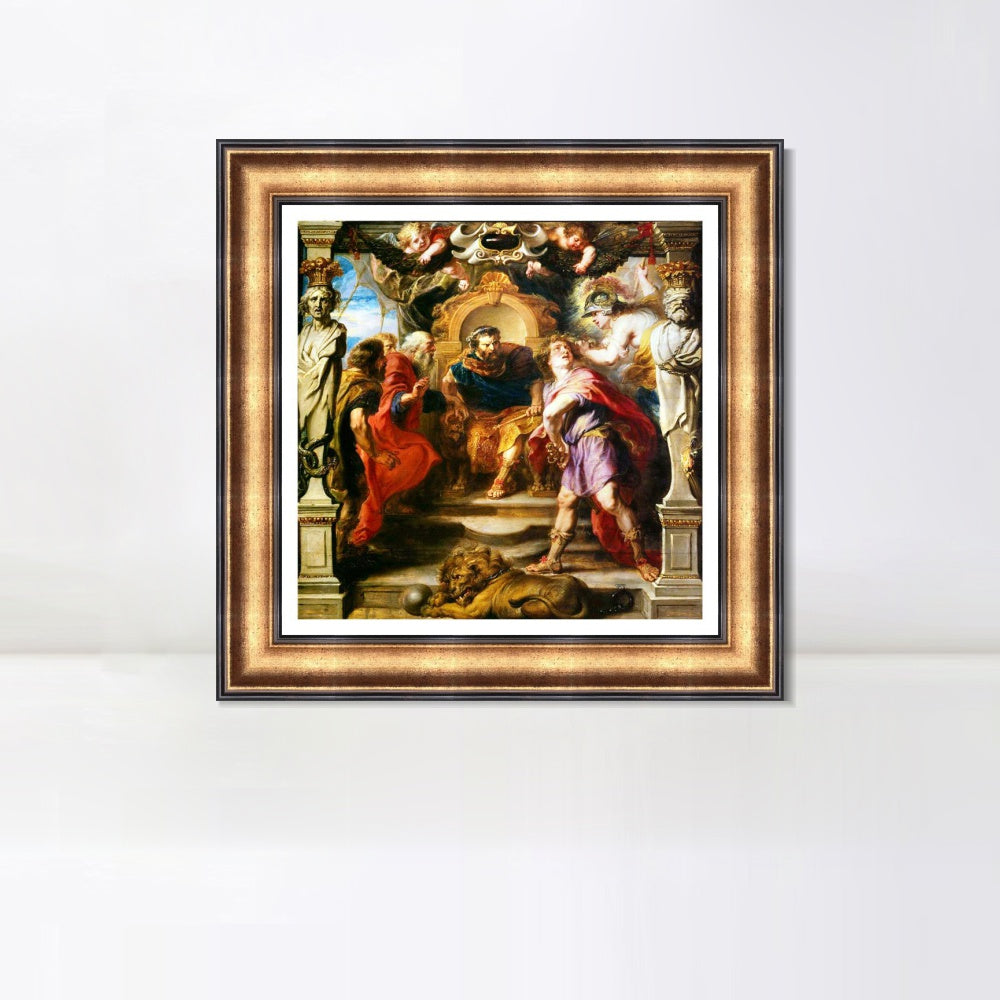 INVIN ART Framed Canvas Art Giclee Print Series#208 by Peter Paul Rubens Wall Art