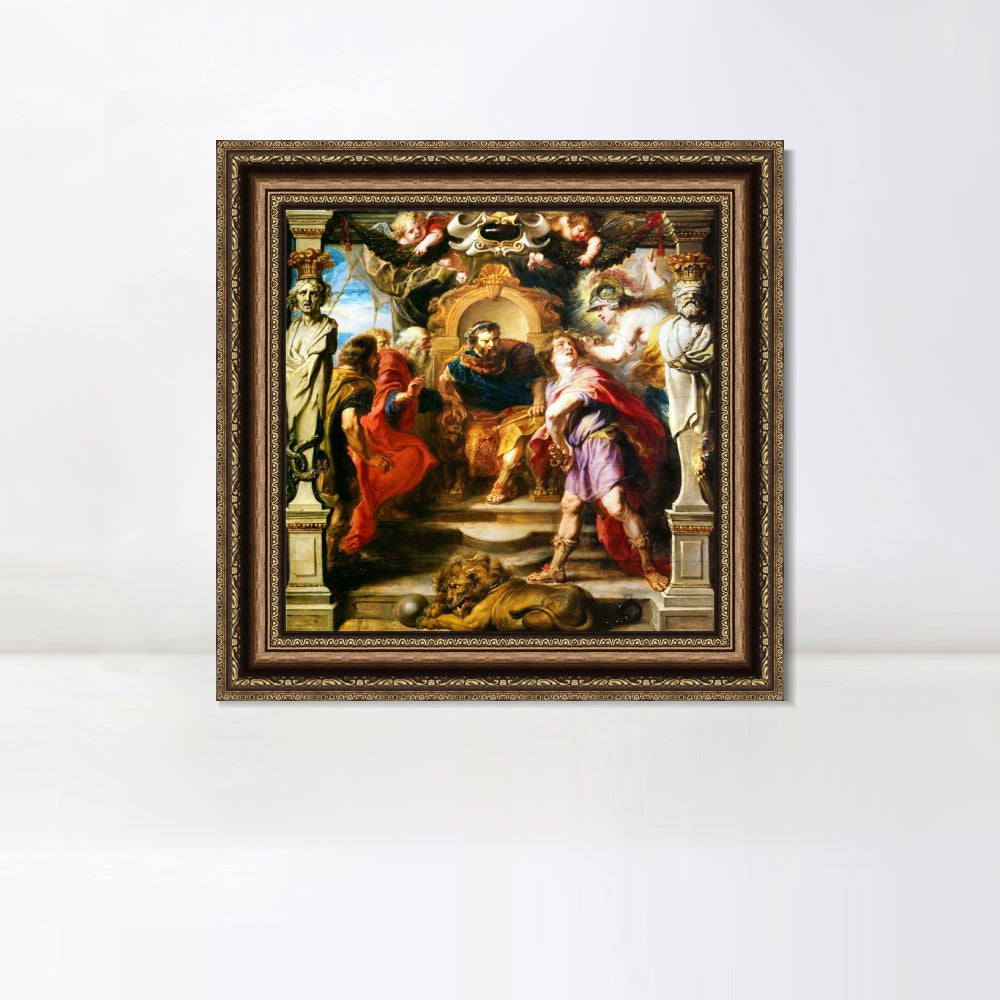 INVIN ART Framed Canvas Art Giclee Print Series#208 by Peter Paul Rubens Wall Art
