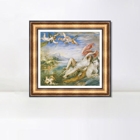 INVIN ART Framed Canvas Art Giclee Print Series#209 by Peter Paul Rubens Wall Art Living Room Home Office Decorations