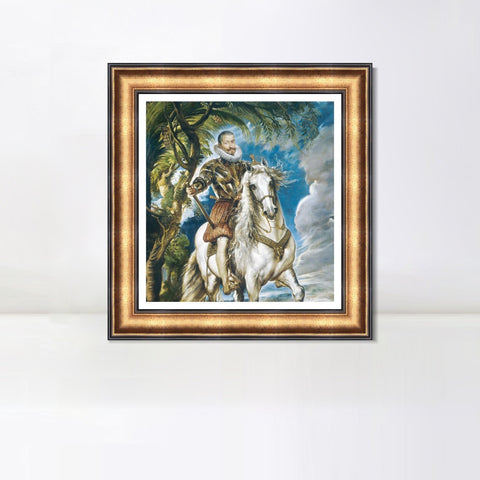 INVIN ART Framed Canvas Art Giclee Print Series#216 by Peter Paul Rubens Wall Art Living Room Home Office Decorations