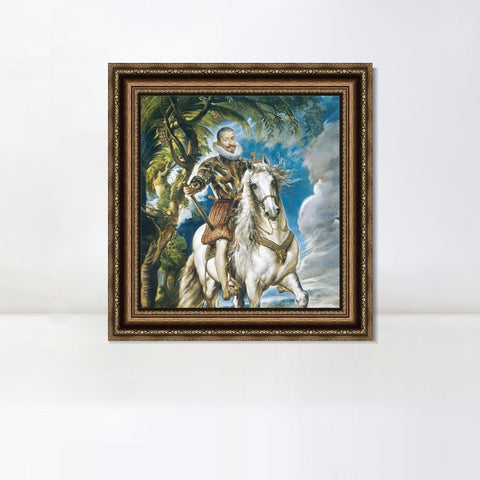 INVIN ART Framed Canvas Art Giclee Print Series#216 by Peter Paul Rubens Wall Art Living Room Home Office Decorations