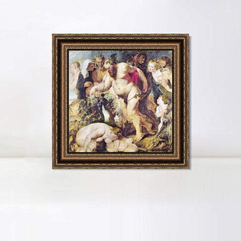 INVIN ART Framed Canvas Art Giclee Print Series#218 by Peter Paul Rubens Wall Art Living Room Home Office Decorations