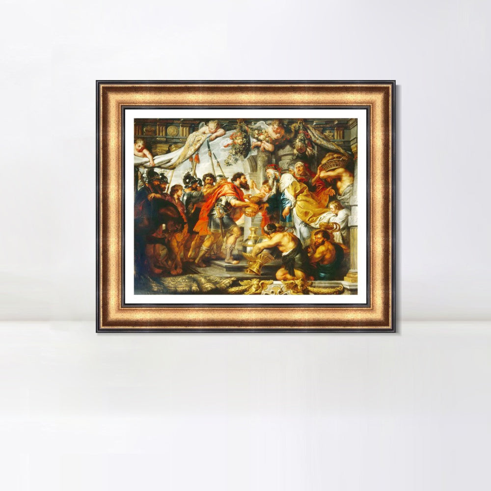 INVIN ART Framed Canvas Art Giclee Print Series#220 by Peter Paul Rubens Wall Art