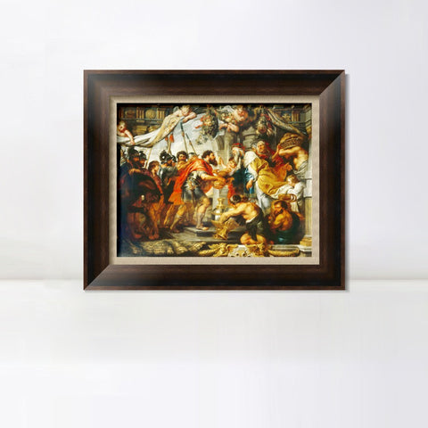 INVIN ART Framed Canvas Art Giclee Print Series#220 by Peter Paul Rubens Wall Art Living Room Home Office Decorations