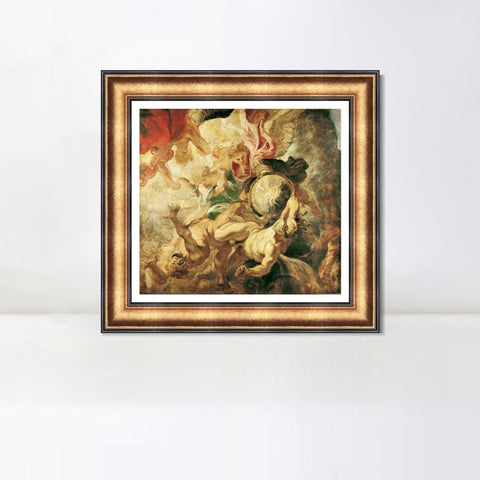 INVIN ART Framed Canvas Art Giclee Print Series#221 by Peter Paul Rubens Wall Art Living Room Home Office Decorations