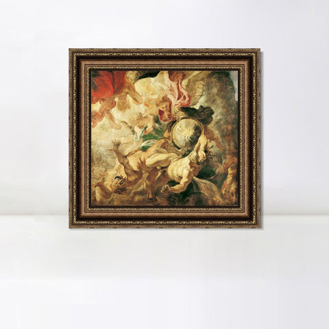 INVIN ART Framed Canvas Art Giclee Print Series#221 by Peter Paul Rubens Wall Art Living Room Home Office Decorations