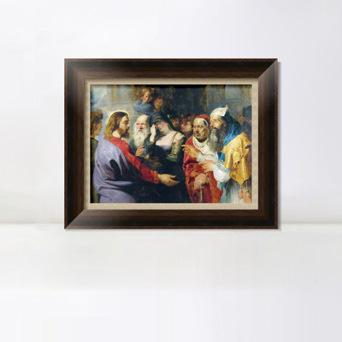 INVIN ART Framed Canvas Art Giclee Print Series#222 by Peter Paul Rubens Wall Art Living Room Home Office Decorations