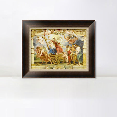 INVIN ART Framed Canvas Art Giclee Print Series#223 by Peter Paul Rubens Wall Art Living Room Home Office Decorations