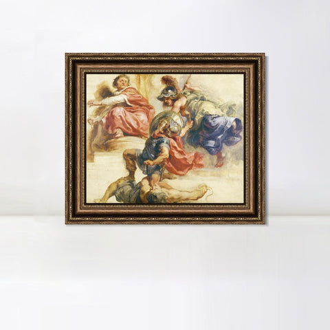 INVIN ART Framed Canvas Art Giclee Print Series#224 by Peter Paul Rubens Wall Art Living Room Home Office Decorations