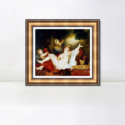 INVIN ART Framed Canvas Art Giclee Print Series#225 by Peter Paul Rubens Wall Art Living Room Home Office Decorations