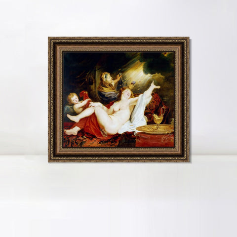 INVIN ART Framed Canvas Art Giclee Print Series#225 by Peter Paul Rubens Wall Art Living Room Home Office Decorations