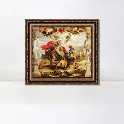 INVIN ART Framed Canvas Art Giclee Print Series#228 by Peter Paul Rubens Wall Art Living Room Home Office Decorations