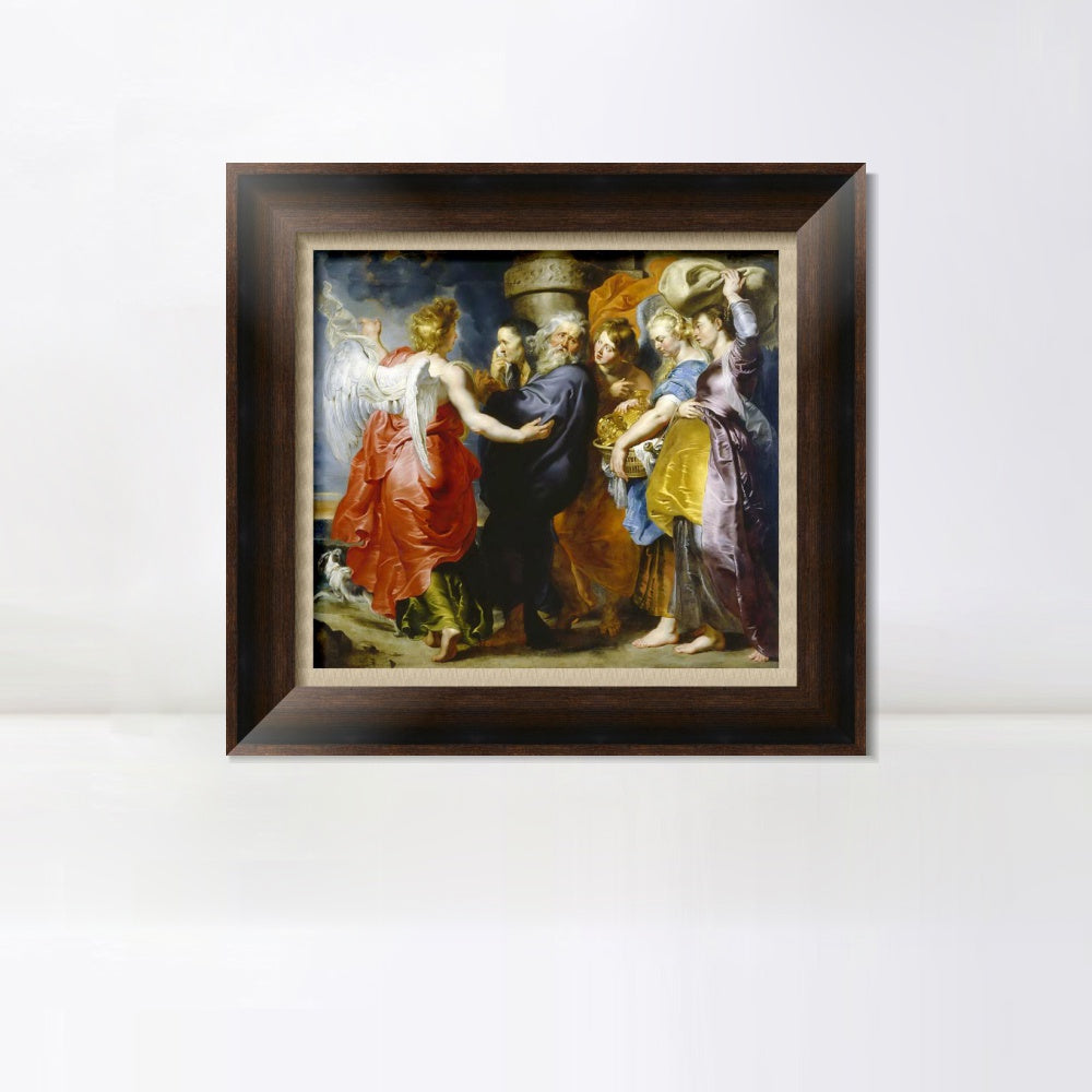 INVIN ART Framed Canvas Art Giclee Print Series#229 by Peter Paul Rubens Wall Art